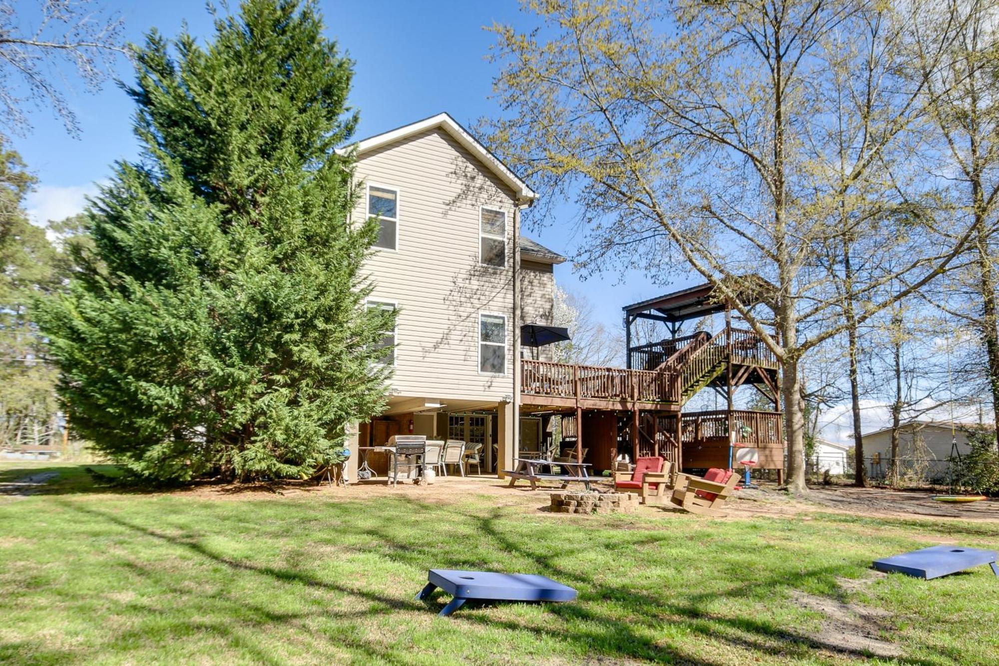 Pet-Friendly Lakehouse View Tower And Fire Pit! Lake Murray Shores Exterior photo
